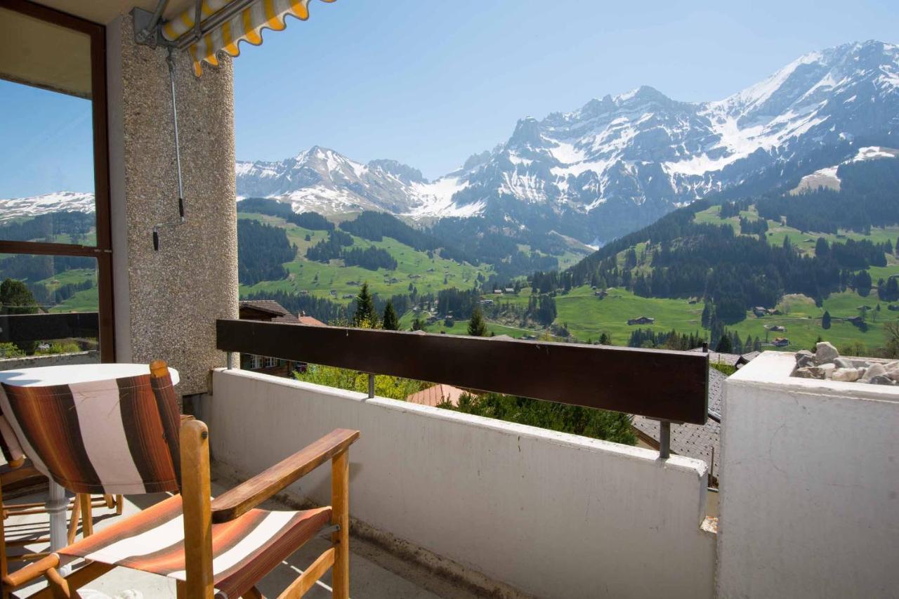 Ferienwohnung Schlegeli Adelboden Exterior foto